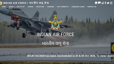 IAF AFCAT 2022 Exam begins today, check exam day guidelines here (Screengrab)