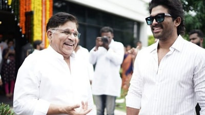Allu Arjun is an actor while his dad Allu Aravind is a film producer. The actor shared that they are very professional about their work and fees. Allu Arjun is an actor while his dad Allu Aravind is a film producer. The actor shared that they are very professional about their work and fees.