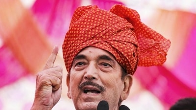 Former J&K chief minister and senior Congress leader Ghulam Nabi Azad. (PTI) Former J&K chief minister and senior Congress leader Ghulam Nabi Azad. (PTI)