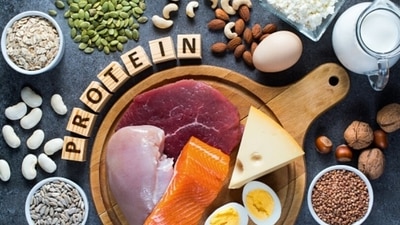 Protein helps in building the neurotransmitters and keeping the mood upbeat. Hence, we should increase the protein intake. (Unsplash)
