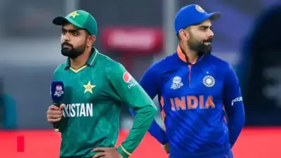 Babar Azam (L) and Virat Kohli (ICC)