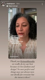 Rhea Kapoor's Instagram Stories. Rhea Kapoor's Instagram Stories.