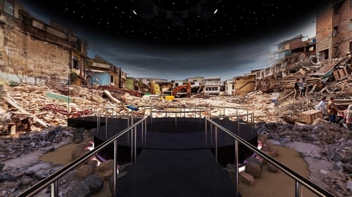 One of its galleries will also allow the visitors to pay their respects to the people who lost their lives in the tragedy by lighting up a digital flame