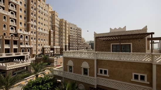 FILE PHOTO: A general view of residential properties at the Balqis Residence on Palm Jumeirah in Dubai, United Arab Emirates.(REUTERS)