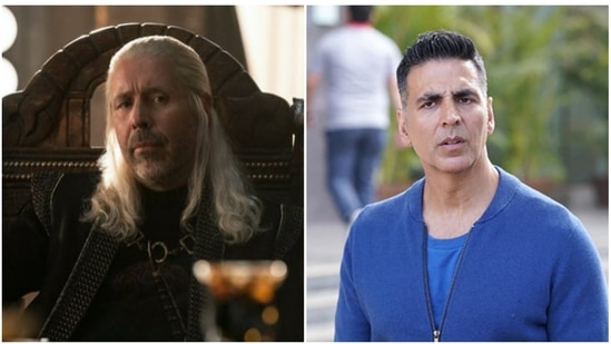 Twitter users believe King Viserys Targaryen in House of the Dragon resembles Akshay Kumar.