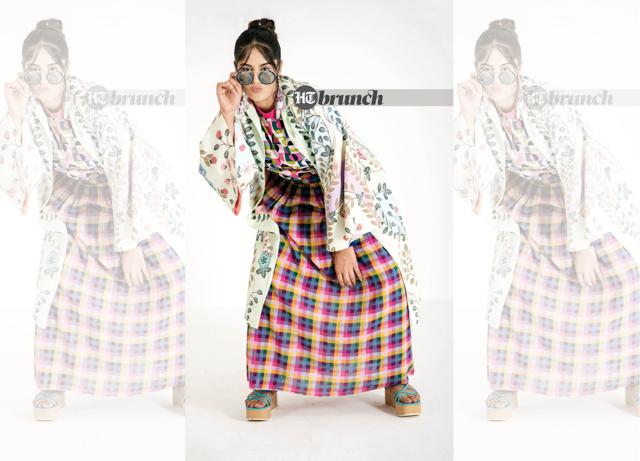 Remember to balance out the proportions while mixing and have fun in bright and peppy combinations; Skirt and top by United Colors of Benetton; Coat by Limerick; Shades by Emporio Armani; Earrings by The Jewel Factor; Shoes by Charles & Keith (Hari Nair)