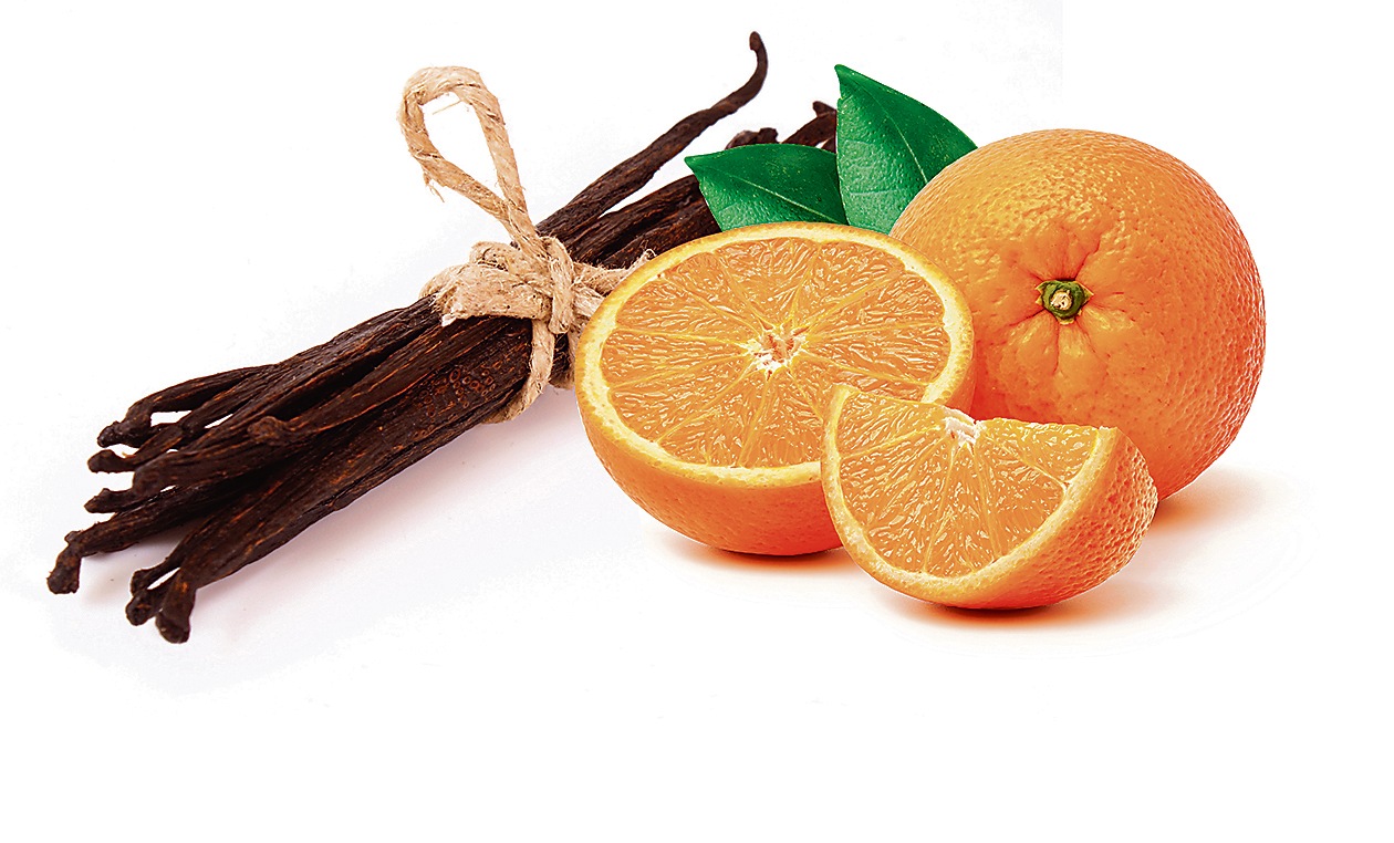 An orange has 300 flavour compounds. Even if the flavour chemists match the top 20 to 30 molecules, their product still falls far short of the real deal. Vanilla, meanwhile, is a much simpler flavour, and much simpler to replicate. (Shutterstock)