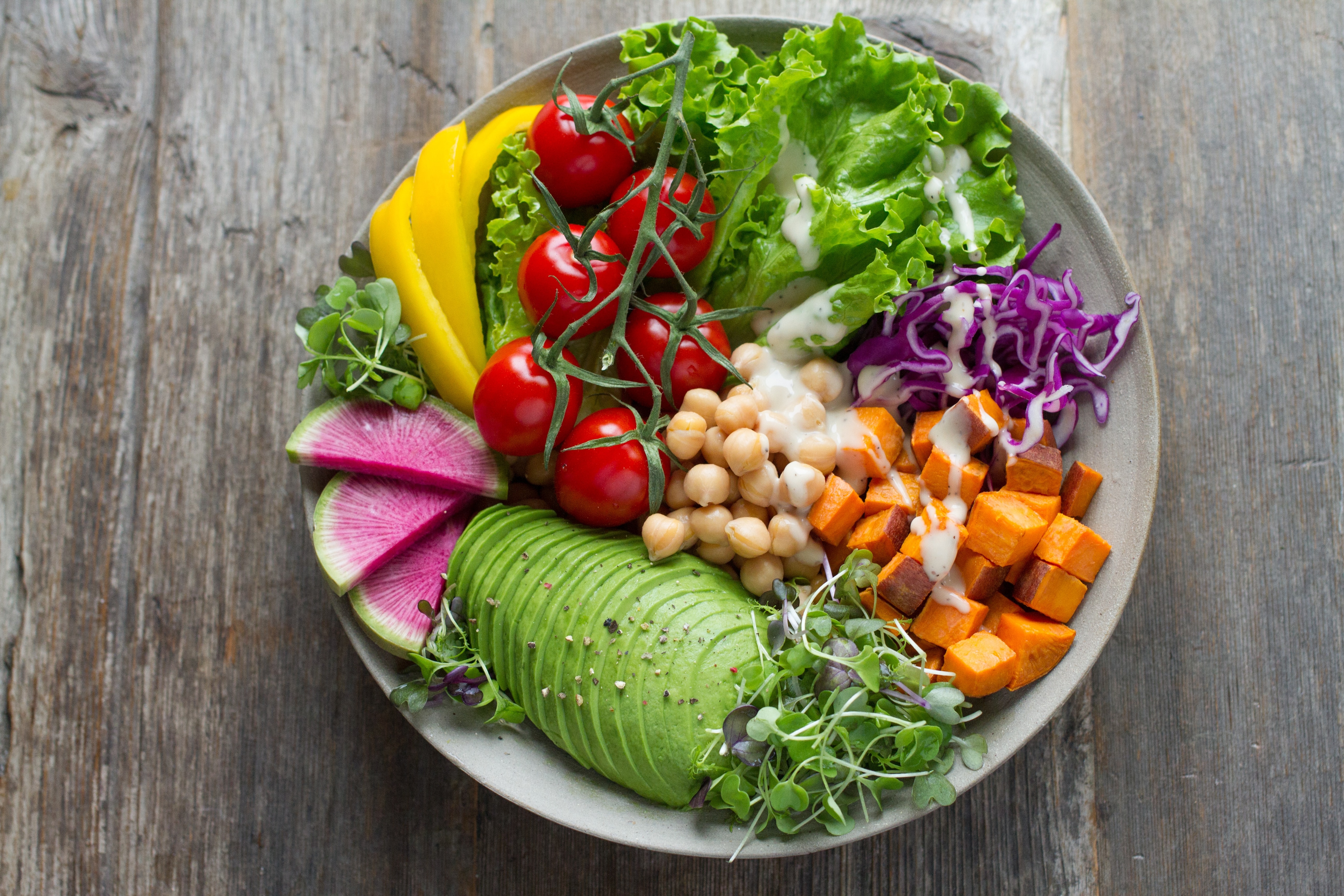 Eat healthy by including fresh veggies in your diet.  (Picture credit: Unsplash)