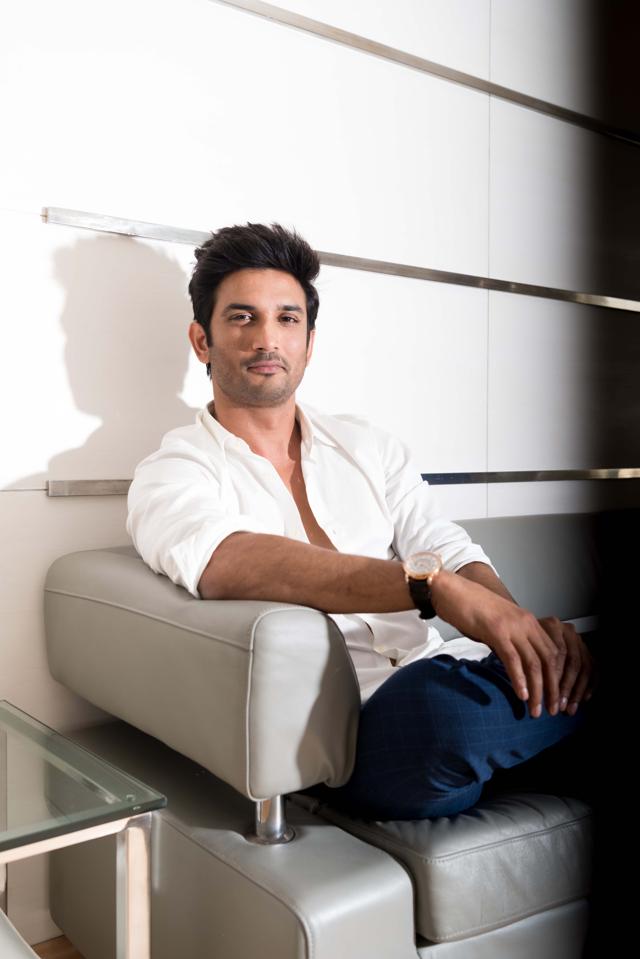 Actor Sushant Singh Rajput in a photograph dated May 25, 2018. (Sarang Gupta/Hindustan Times) Actor Sushant Singh Rajput in a photograph dated May 25, 2018. (Sarang Gupta/Hindustan Times)