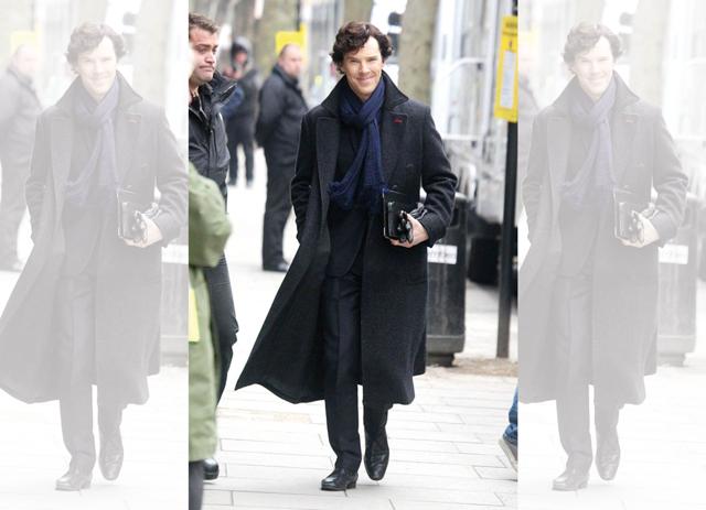 The Great Coat, which served as the reference for Belstaff’s iconic Milford coat, was recreated in the Sherlock Homes television series starring actor Benedict Cumberbatch