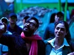 Tabu has shared a new photo with Ajay Devgn. Tabu has shared a new photo with Ajay Devgn.