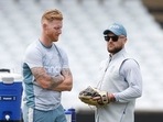 England's Test captain Ben Stokes and head coach Brendon McCullum
