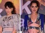 Karan Johar, Maniesh Paul, Nora Fatehi, Uorfi Javed and Nia Sharma at Jhalak Dikhhla Jaa bash. Karan Johar, Maniesh Paul, Nora Fatehi, Uorfi Javed and Nia Sharma at Jhalak Dikhhla Jaa bash.
