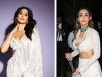 Janhvi Kapoor, Malaika Arora, Anil Kapoor, Varun Dhawan and Natasha Dalal at Kunal Rawal's pre-wedding bash. (Varinder Chawla) Janhvi Kapoor, Malaika Arora, Anil Kapoor, Varun Dhawan and Natasha Dalal at Kunal Rawal's pre-wedding bash. (Varinder Chawla)