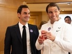 Roger Federer and Rafael Nadal