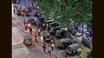 Autorickshaw stand at Swargate. (Rahul Raut/HT PHOTO) Autorickshaw stand at Swargate. (Rahul Raut/HT PHOTO)