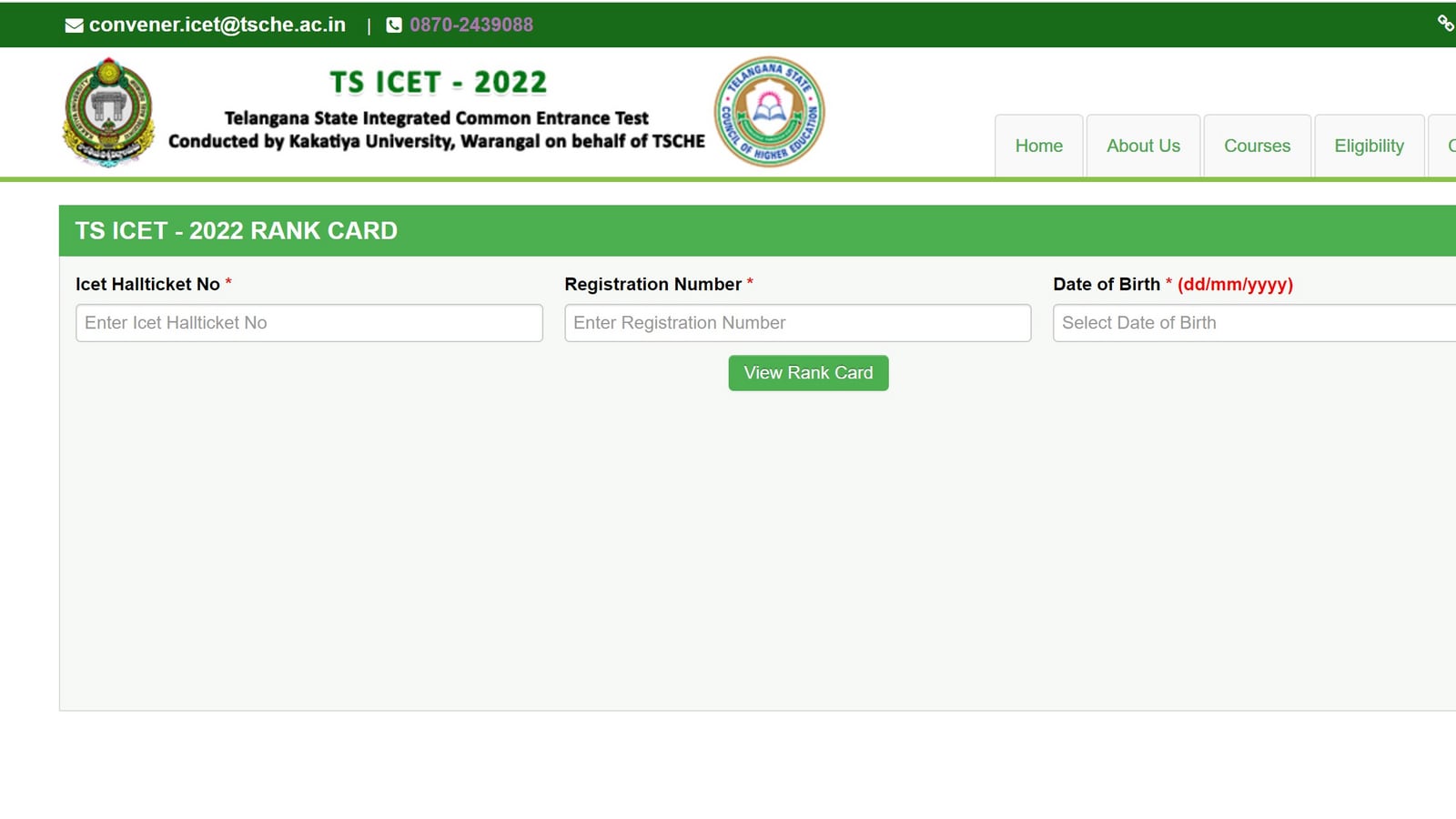 TS ICET Result 2022 out at icet.tsche.ac.in, know how to check