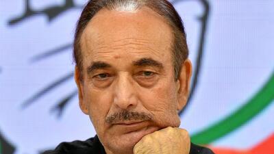 Working president of J&K Pradesh Congress Committee (JKPCC) Raman Bhalla said he was stunned by veteran leader Ghulam Nabi Azad’s resignation and his attack on Rahul Gandhi. (PTI File Photo)