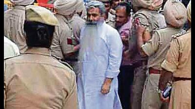 Former minister Bharat Bhushan Ashu being produced in a Ludhiana court on Saturday. Former minister Bharat Bhushan Ashu being produced in a Ludhiana court on Saturday.