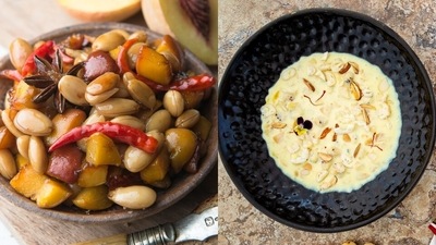 Healthy snacking recipes: Whip up Almond and Peach Relish or Almond and Makhana Kheer in just 20 minutes (Chef Manish Mehrotra) Healthy snacking recipes: Whip up Almond and Peach Relish or Almond and Makhana Kheer in just 20 minutes (Chef Manish Mehrotra)