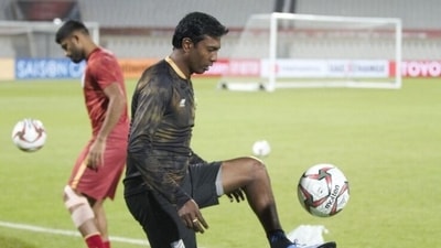 Venkatesh said the squad regrouped for training nearly a fortnight ago. (AIFF) Venkatesh said the squad regrouped for training nearly a fortnight ago. (AIFF)