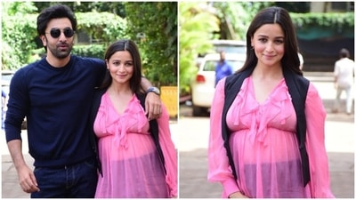 Loved mom-to-be Alia Bhatt's see-through top for Brahmastra promotions with Ranbir Kapoor? It costs ₹1 lakh (HT Photo/Varinder Chawla) Loved mom-to-be Alia Bhatt's see-through top for Brahmastra promotions with Ranbir Kapoor? It costs ₹1 lakh (HT Photo/Varinder Chawla)