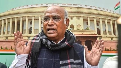 Kharge says Rahul Gandhi will be ‘forced’ to return as party boss. (File/PTI) Kharge says Rahul Gandhi will be ‘forced’ to return as party boss. (File/PTI)