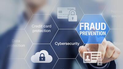 Fraud prevention button, concept about cybersecurity, credit card and identity protection against cyberattack and online thieves (Getty Images/iStockphoto) Fraud prevention button, concept about cybersecurity, credit card and identity protection against cyberattack and online thieves (Getty Images/iStockphoto)