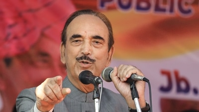 Former Congress leader Ghulam Nabi Azad. (PTI) Former Congress leader Ghulam Nabi Azad. (PTI)