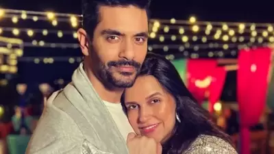Angad Bedi wishes Neha Dhupia on 42nd birthday. Angad Bedi wishes Neha Dhupia on 42nd birthday.