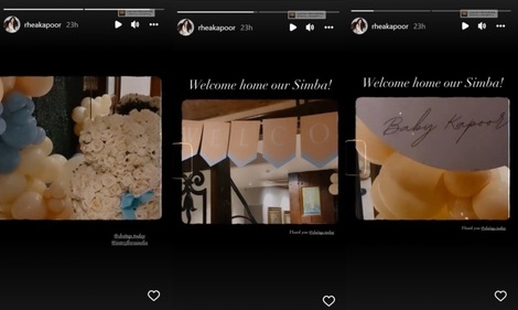 Rhea Kapoor's Instagram Stories. Rhea Kapoor's Instagram Stories.