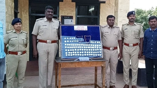 Police have arrested three accused in separate cases of drug peddling and theft.&nbsp;( SP Belagavi/Twitter)