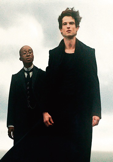Graphic novelist Neil Gaiman used his dreams to inform the mood, character and powers of The Sandman (above right), played by Tom Sturridge in the Netflix series.
