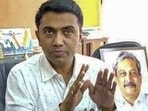 Goa CM Pramod Sawant says (PTI)(HT_PRINT) Goa CM Pramod Sawant says (PTI)(HT_PRINT)