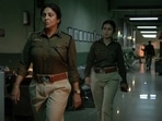 Shefali Shah and Rasika Dugal in a still from Delhi Crime 2. Shefali Shah and Rasika Dugal in a still from Delhi Crime 2.