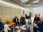 UNGA chief Abdulla Shahid arrives in New Delhi. UNGA chief Abdulla Shahid arrives in New Delhi. 