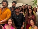 Mira Rajput, Arjun Kapoor and Malaika Arora at Kunal Rawal's mehendi function on Saturday. Mira Rajput, Arjun Kapoor and Malaika Arora at Kunal Rawal's mehendi function on Saturday.