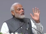 Prime Minister Modi lays foundation stones of Maurti Suzuki's projects in Gujarat and Haryana.&nbsp;