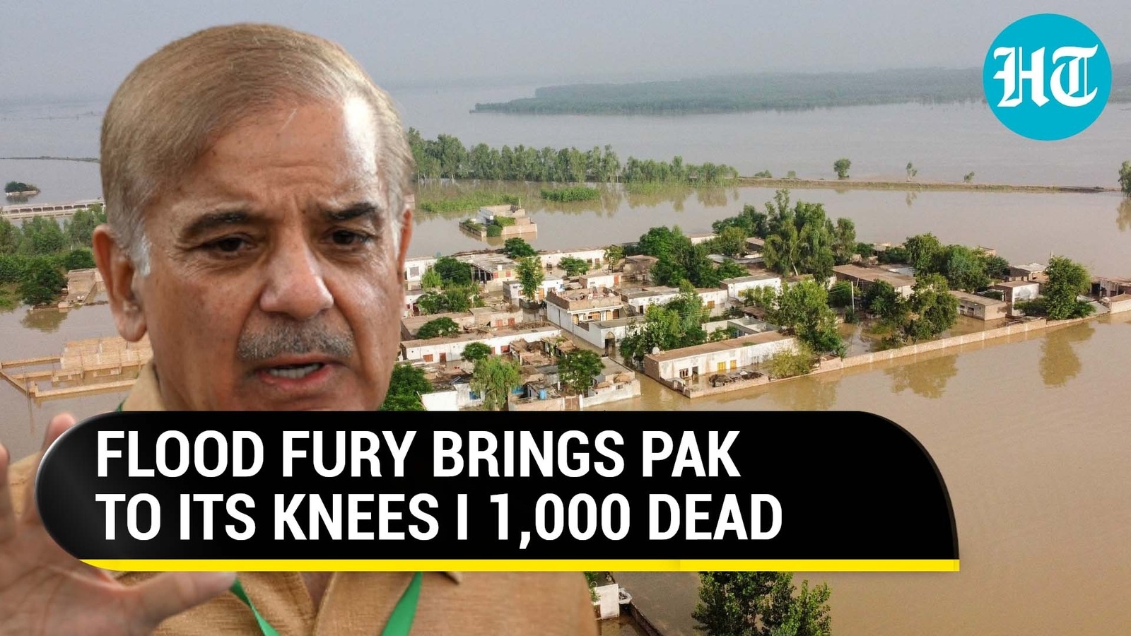 Pakistan Floods Over 1,000 dead as rivers burst banks I Key updates Hindustan Times