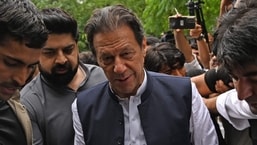 Former Prime Minister of Pakistan Imran Khan.