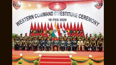 During their journey across seven states, the Western Command team will focus on the motivating youth to join the Indian Army. (HT File)