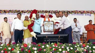 Union home minister Amit Shah said on Sunday that the Centre has set a target of taking India’s conviction rate higher than even the developed countries and integrating the criminal justice system with forensic science investigation. (ANI)
