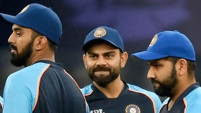 Team India star batters Virat Kohli, KL Rahul and Rohit Sharma (BCCI) Team India star batters Virat Kohli, KL Rahul and Rohit Sharma (BCCI)