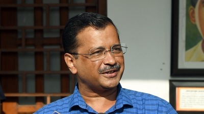 Delhi CM Arvind Kejriwal addresses a press conference. (ANI Photo) Delhi CM Arvind Kejriwal addresses a press conference. (ANI Photo)