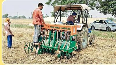 With applications outnumbering the machines available with the Punjab government, the allotment will be done through a lottery system by district-level committees, headed by deputy commissioners. (HT File) With applications outnumbering the machines available with the Punjab government, the allotment will be done through a lottery system by district-level committees, headed by deputy commissioners. (HT File)