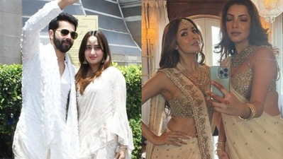 Bollywood celebrities attend Kunal Rawal and Arpita Mehta's wedding in Mumbai. Bollywood celebrities attend Kunal Rawal and Arpita Mehta's wedding in Mumbai.