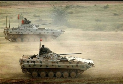 File photo of a BMP-II infantry combat vehicle. File photo of a BMP-II infantry combat vehicle.
