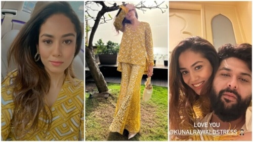 Mira Rajput shares pictures from Mehendi celebrations of Kunal Rawal and Arpita Mehta. (Instagram) Mira Rajput shares pictures from Mehendi celebrations of Kunal Rawal and Arpita Mehta. (Instagram)