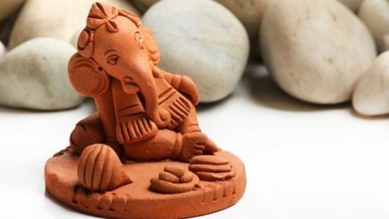 Ganesh Chaturthi 2022: Eco friendly Ganesha idol ideas(Pinterest)