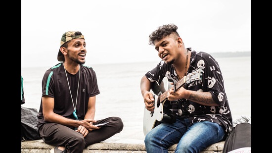 Students jamming at Sunday Streets